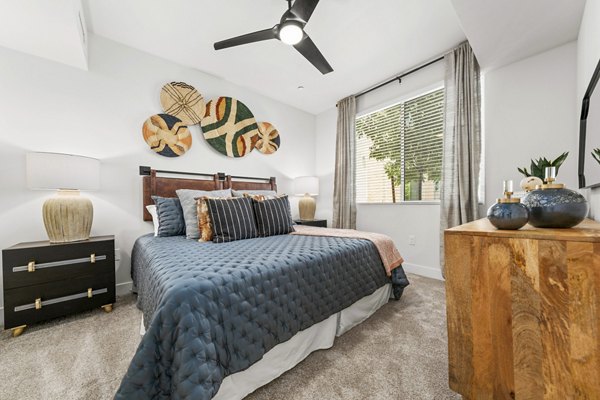 bedroom at Overture Arcadia Apartments