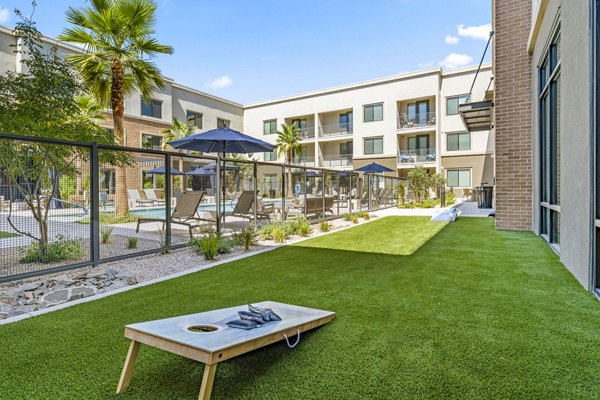 patio/recreational area at Overture Arcadia Apartments