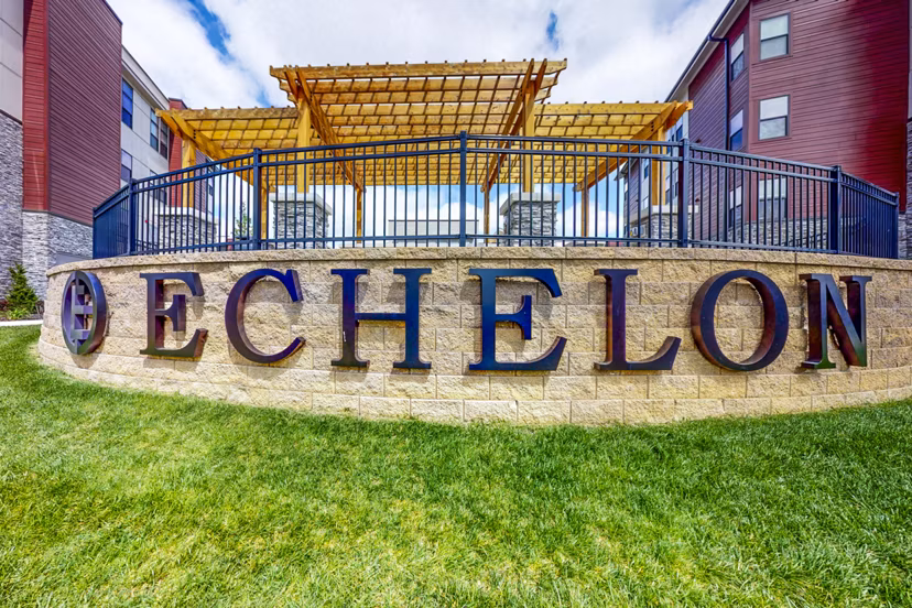 signage at Residences at Echelon Apartments