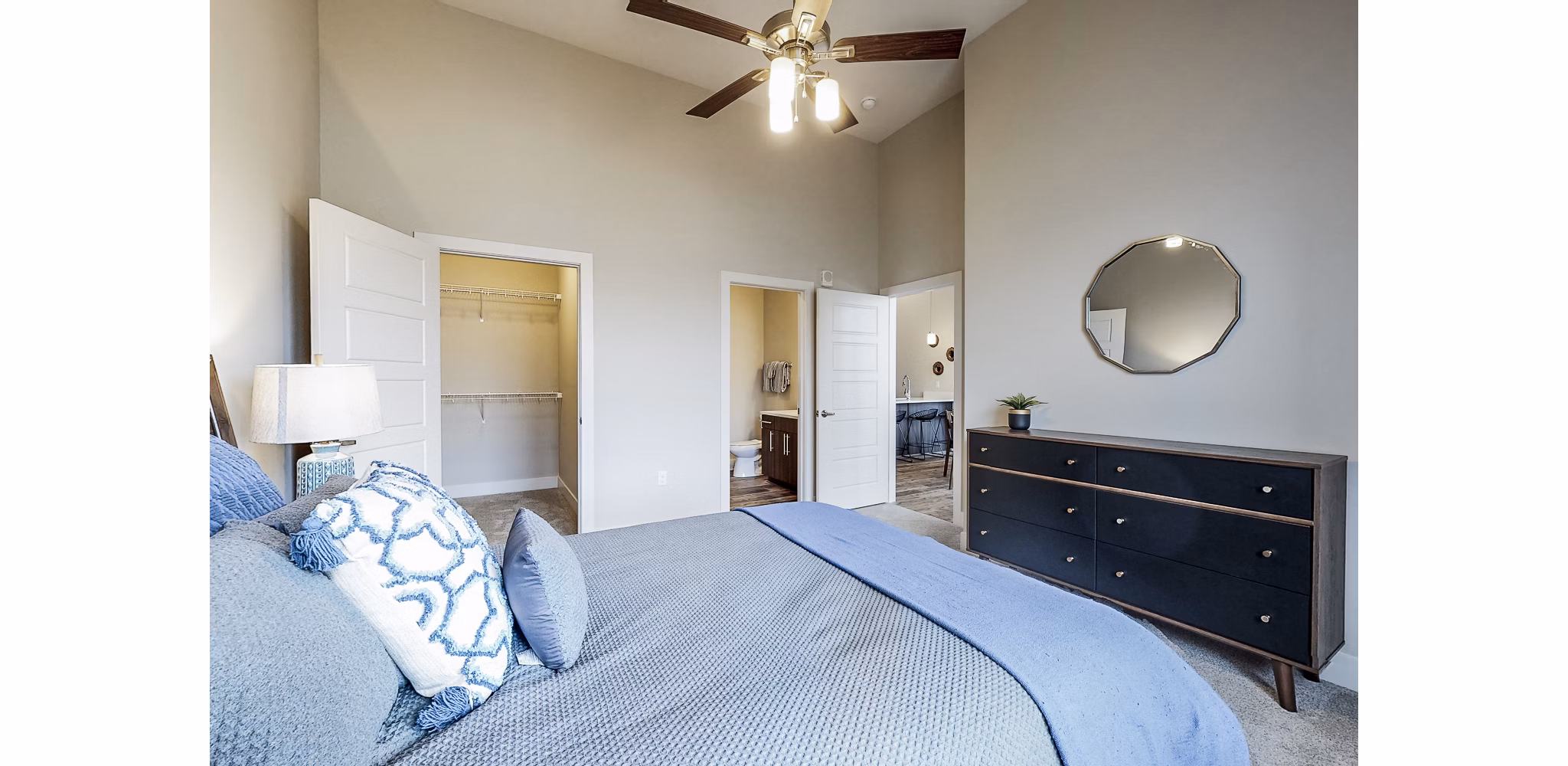 bedroom at Residences at Echelon Apartments