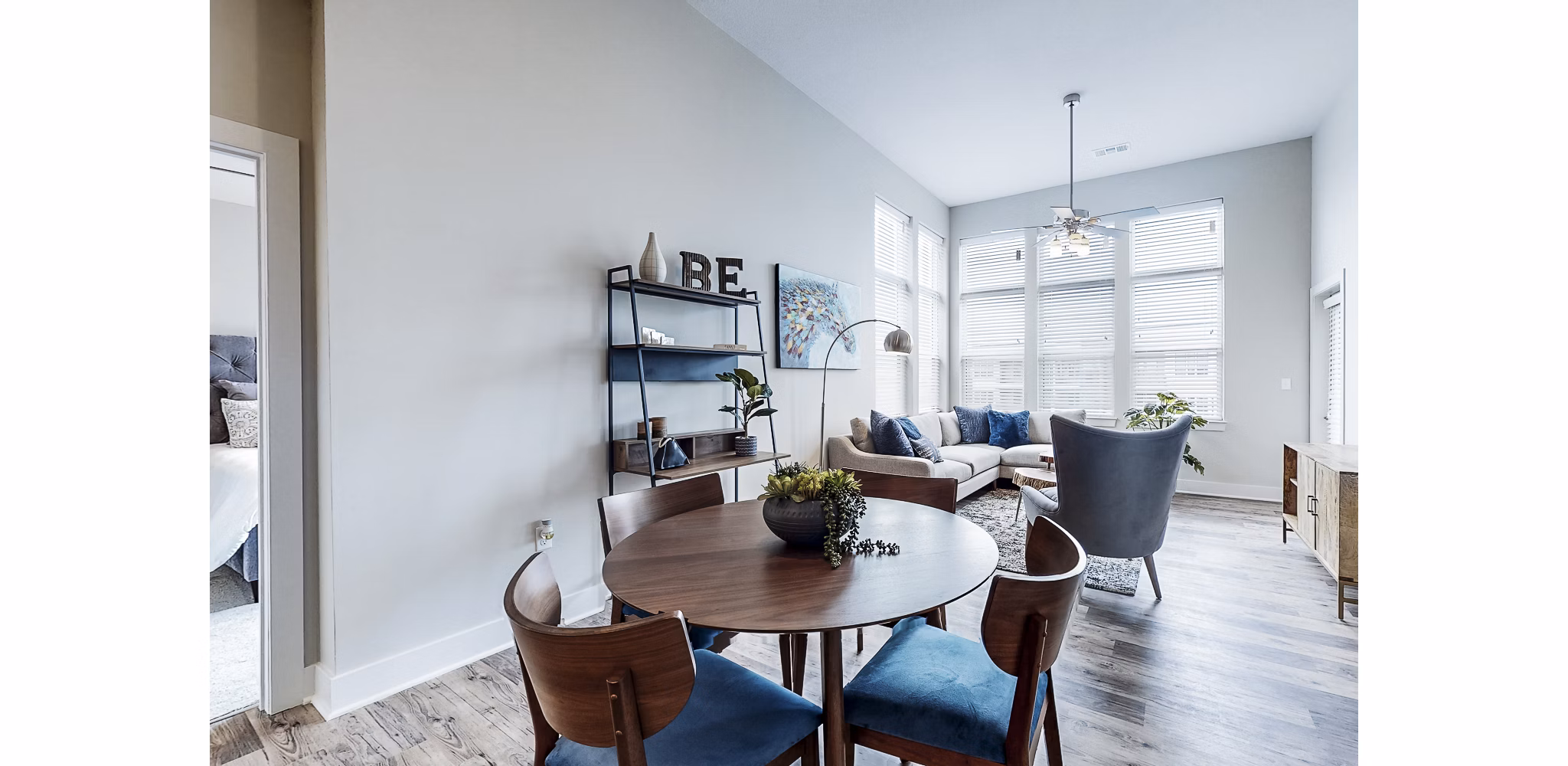 dining room at Residences at Echelon Apartments