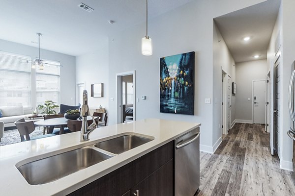 kitchen at Residences at Echelon Apartments