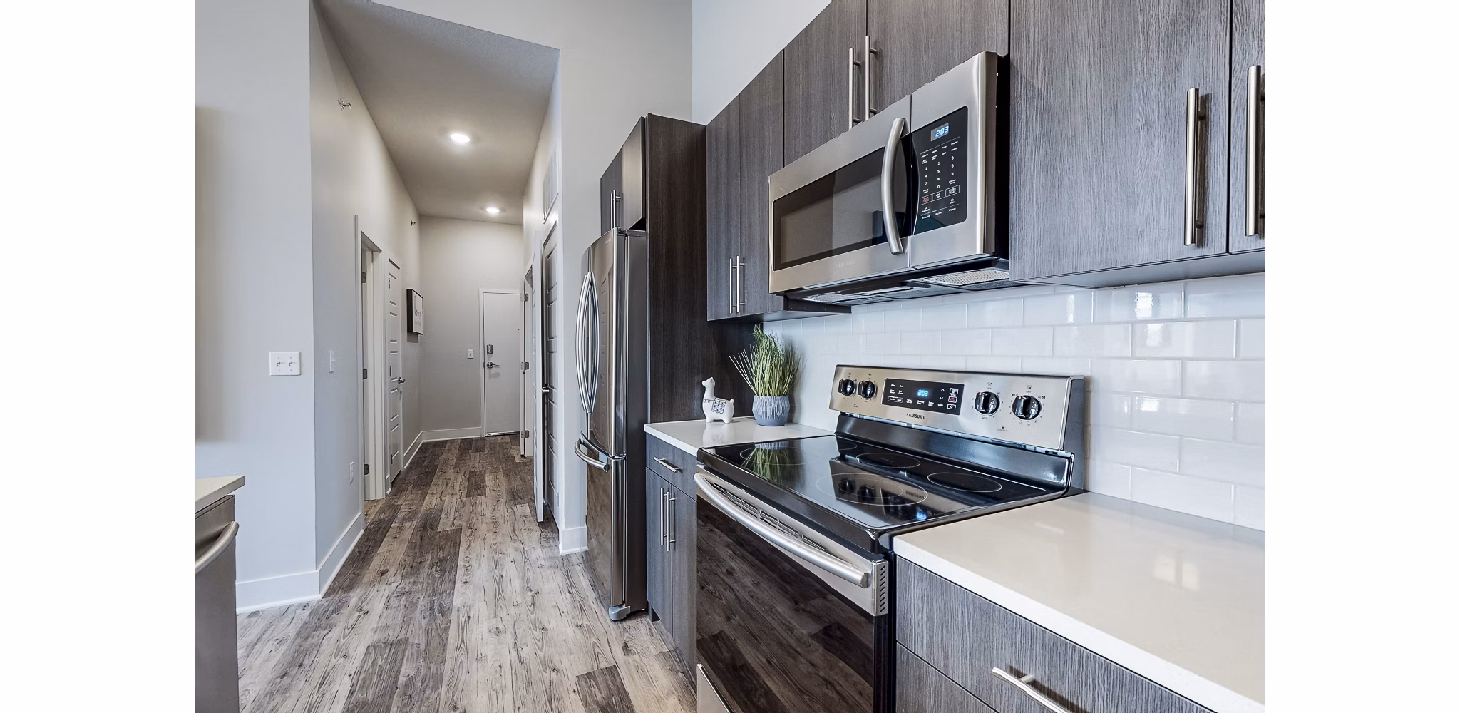 kitchen at Residences at Echelon Apartments