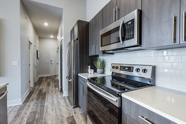 kitchen at Residences at Echelon Apartments