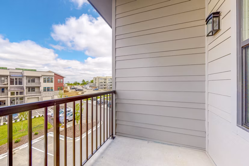 patio/balcony at Residences at Echelon Apartments