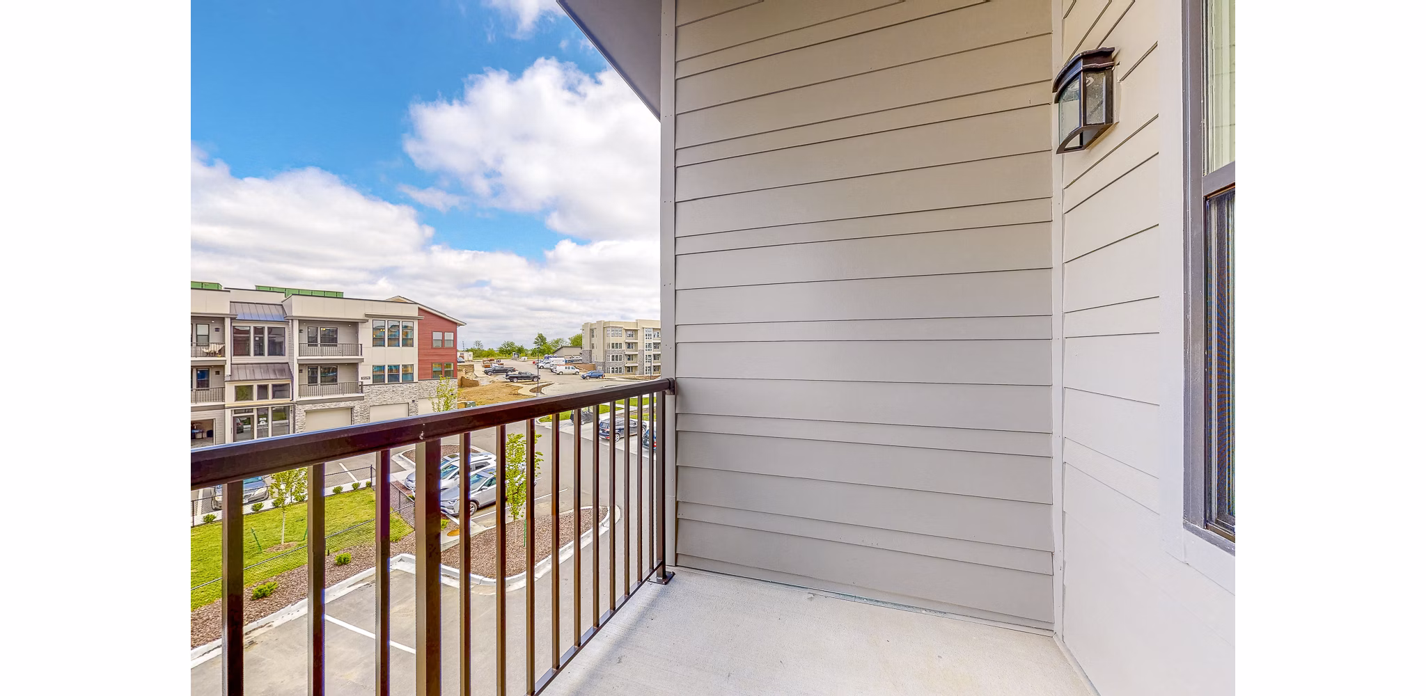 patio/balcony at Residences at Echelon Apartments