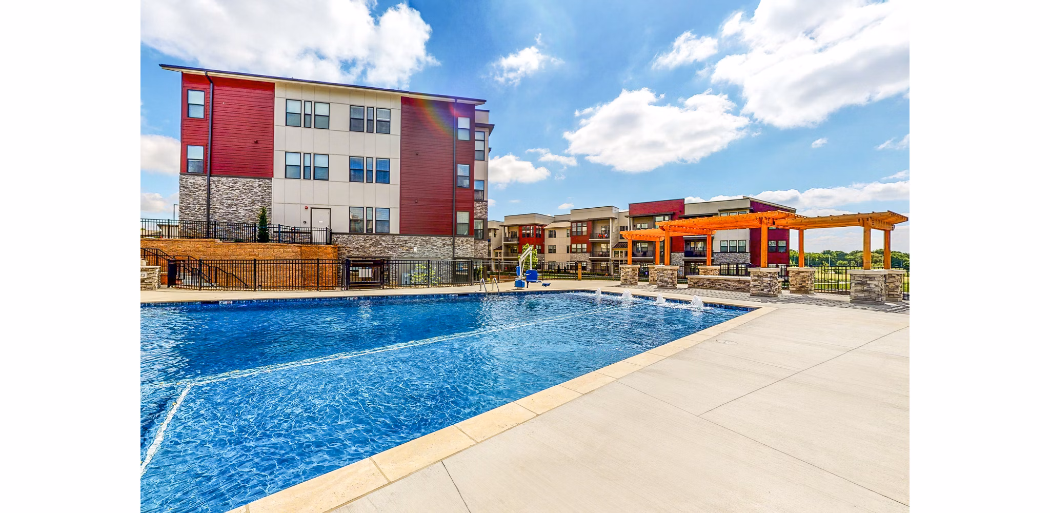 pool at Residences at Echelon Apartments