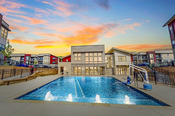 pool at Residences at Echelon Apartments