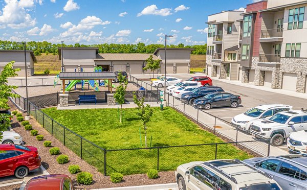 dog park at Residences at Echelon Apartments