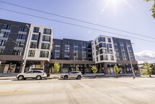 exterior at Ballard Yards Apartments