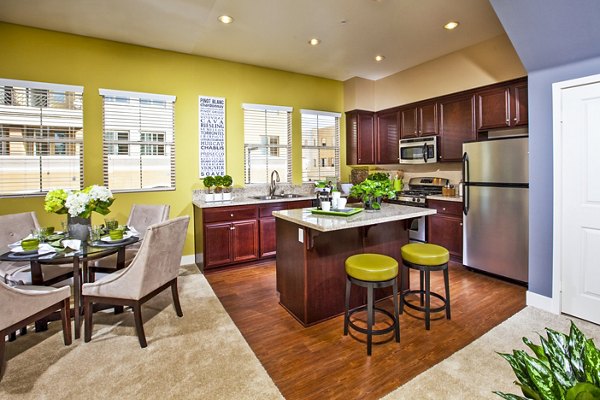 kitchen and dining room at Latitude33 Apartments