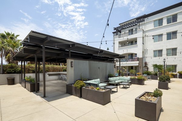 patio at Latitude33 Apartments