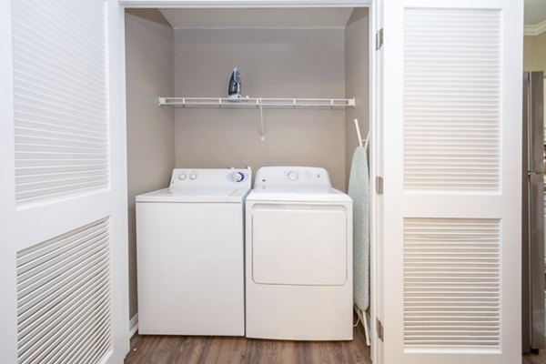 laundry room at Park Crossing Apartments