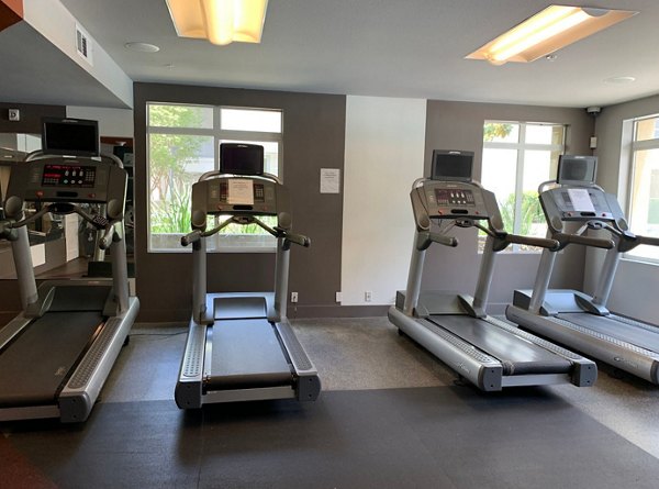 fitness center at Westgate Apartments