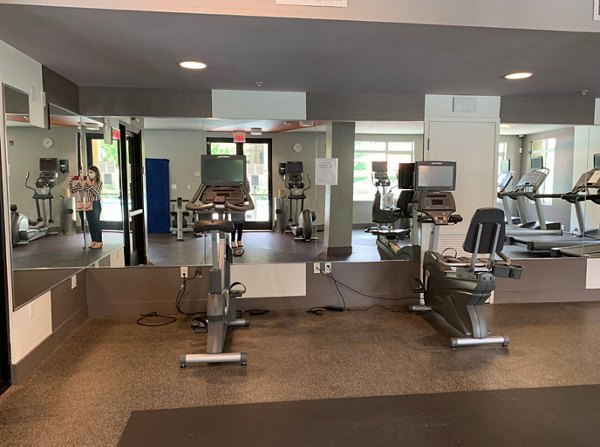 State-of-the-art fitness center with modern equipment at Westgate Apartments