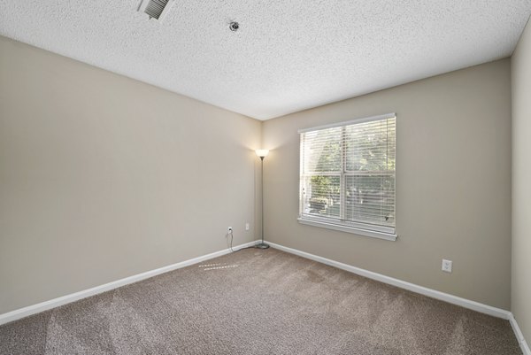 Luxury bedroom featuring modern design at Concord Apartments