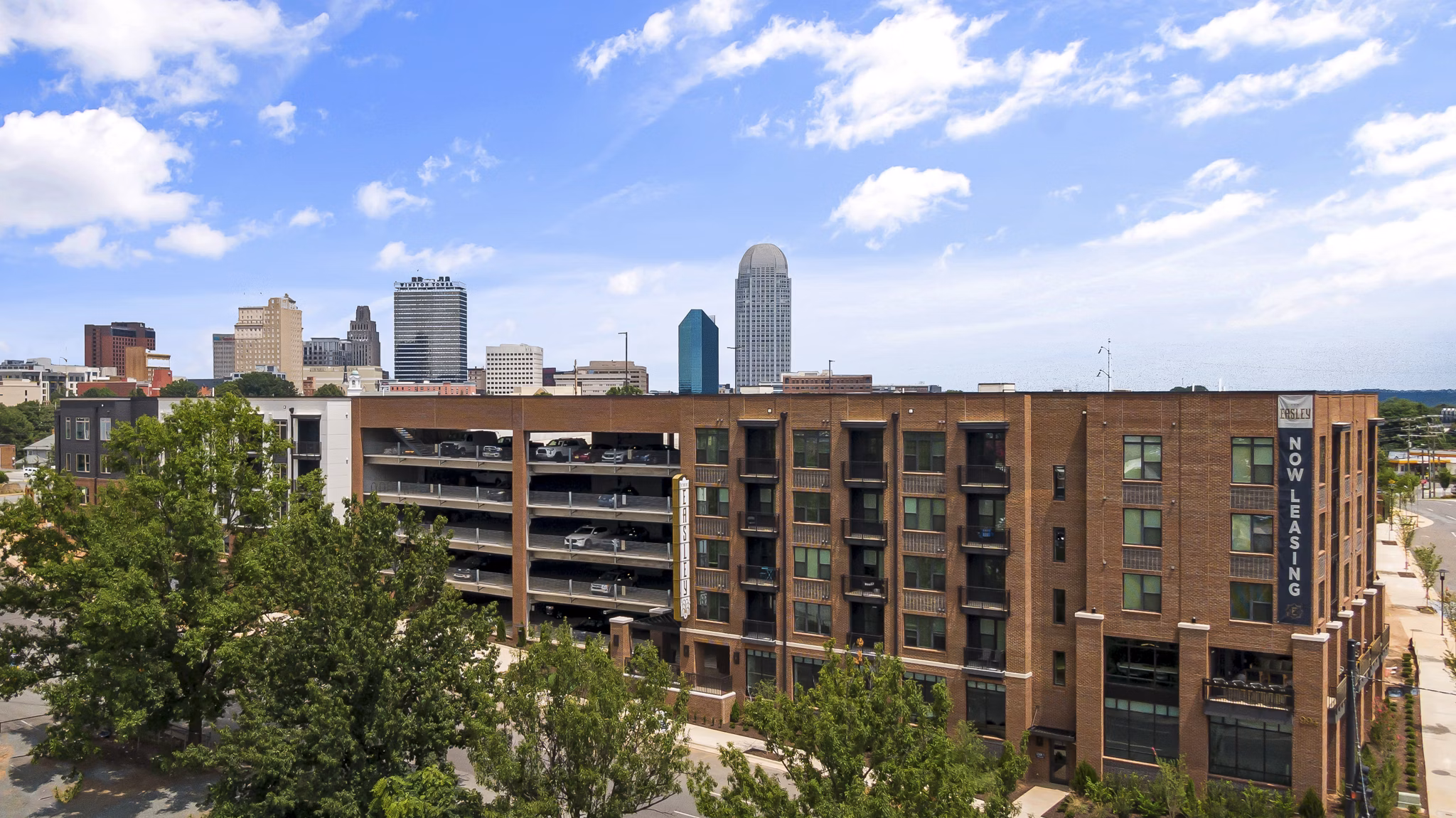 The Easley Apartments: Stunning view showcasing luxury living in a prime location