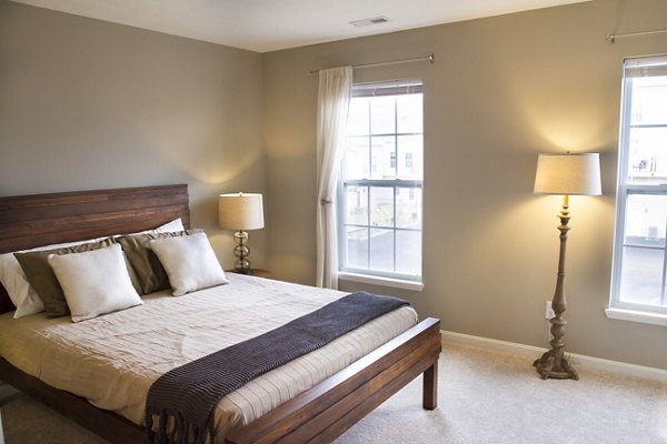 bedroom at Middletown Landing apartments 