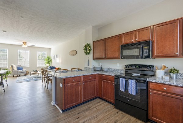 kitchen at Middletown Landing Apartments