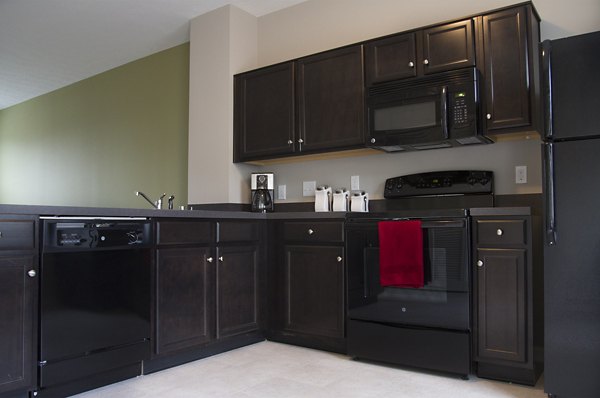 kitchen at Middletown Landing Apartments