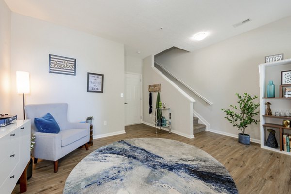 living room at Middletown Landing Apartments