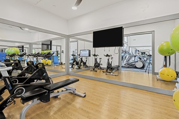 fitness center at Aven Ridge Apartments