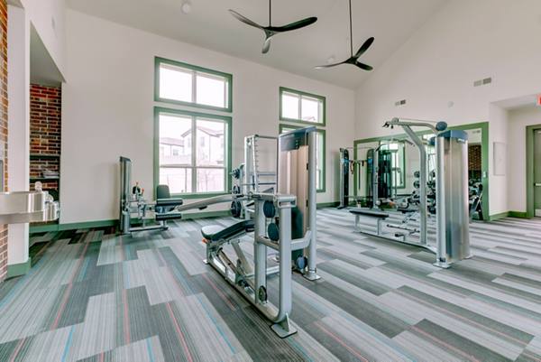 fitness center at Aven Ridge Apartments