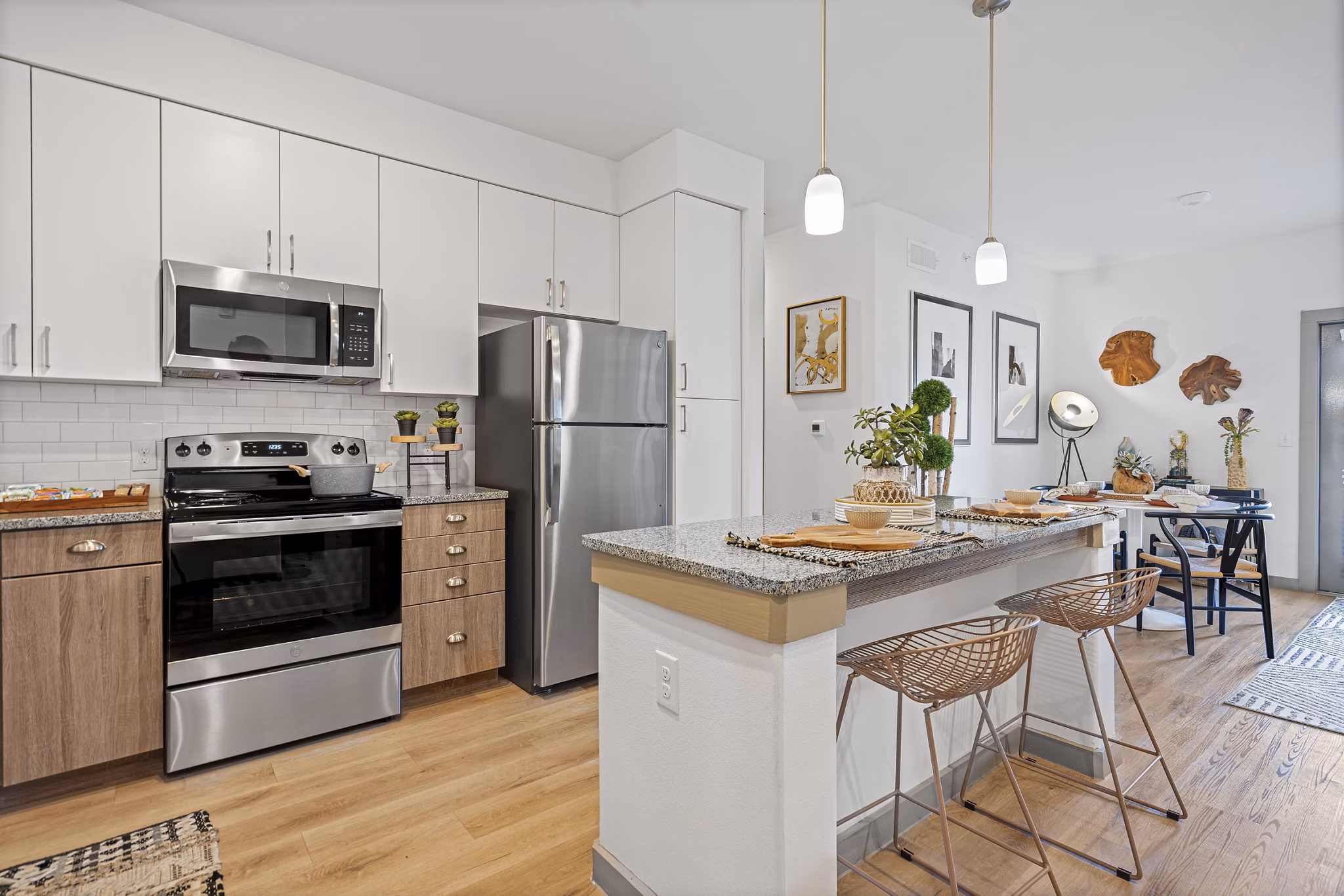 kitchen at Aven Ridge Apartments