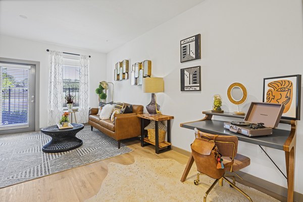 living room at Aven Ridge Apartments