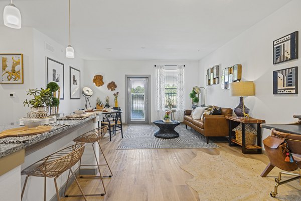 living room at Aven Ridge Apartments