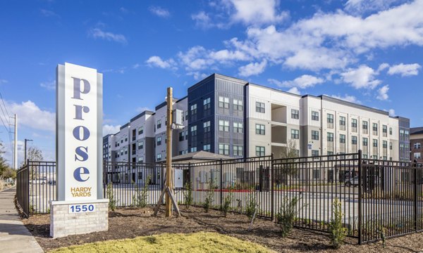 building/exterior at Prose Hardy Yards Apartments