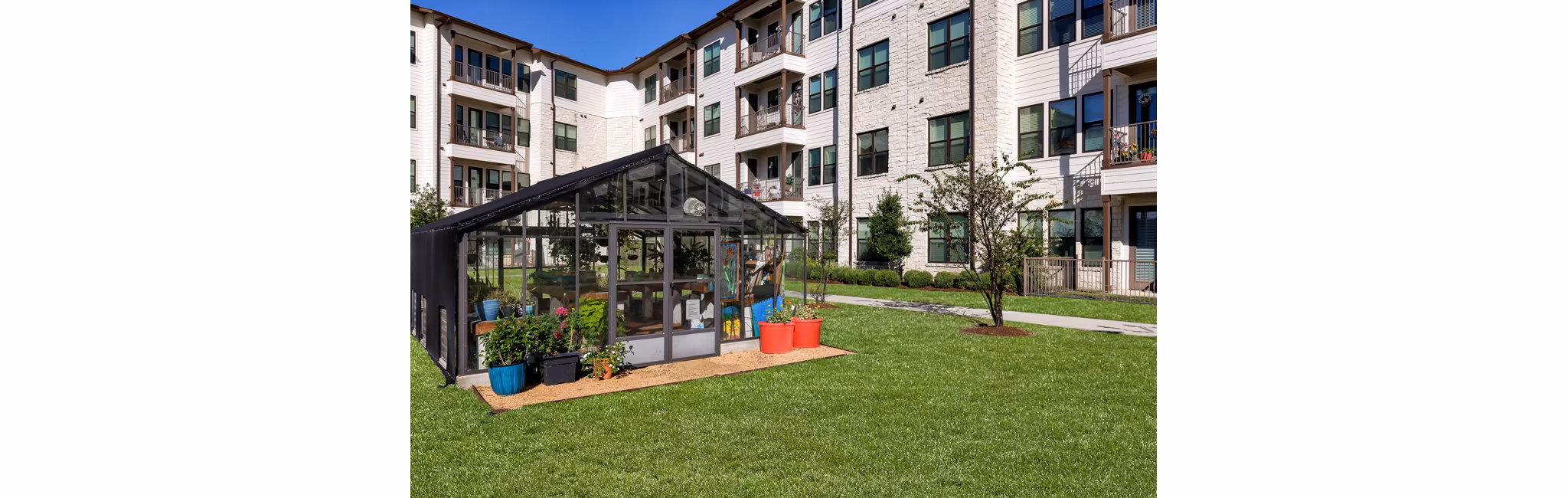 recreational area at Ivy Point Cypress Apartments 