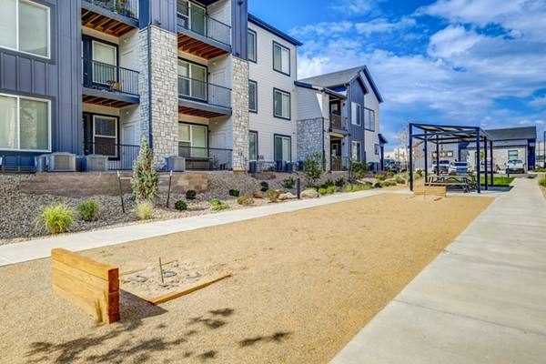 recreational area at Outlook Nine Mile Apartments