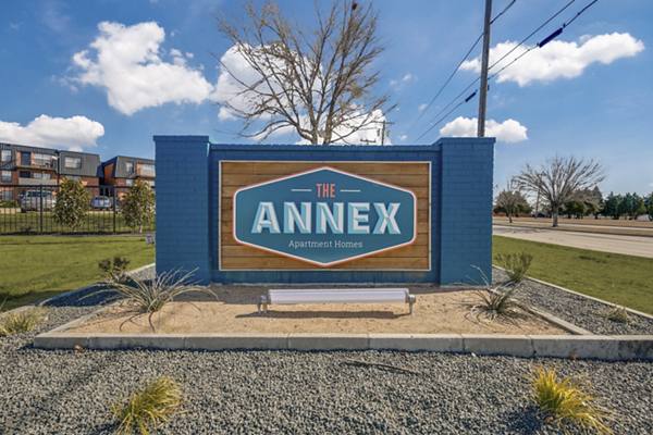 signage at Annex Apartments