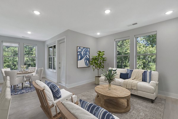 living room at Aquatera Apartments