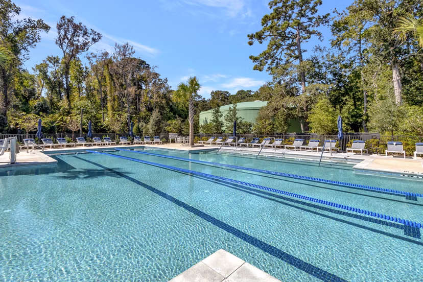 Luxury pool with cabanas at Aquatera Apartments in vibrant San Diego