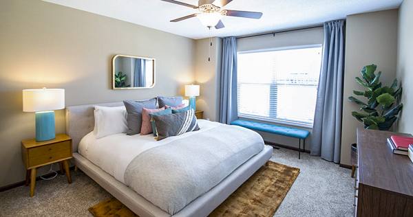 bedroom at Aspire Townhomes Apartments