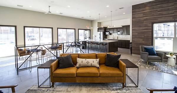 clubhouse/lobby at Aspire Townhomes Apartments