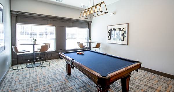 game room at Aspire Townhomes Apartments