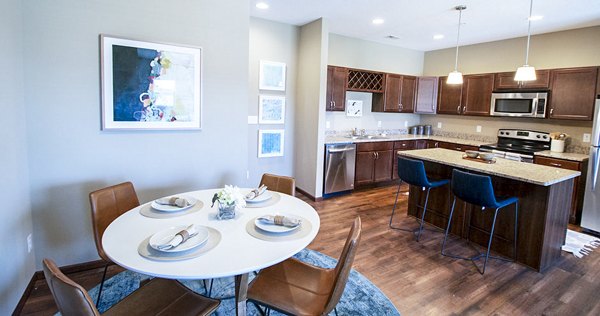 dining room at Aspire Townhomes Apartments