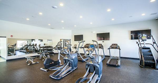 fitness center at Aspire Townhomes Apartments