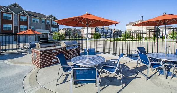 grill area at Aspire Townhomes Apartments
