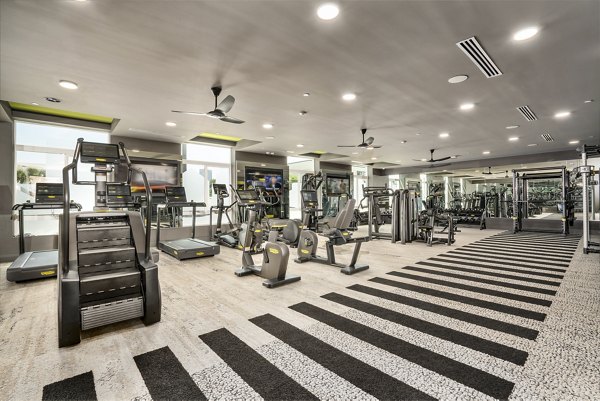 fitness center at Vista Brooklyn Apartments