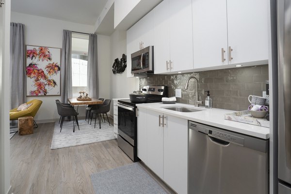 kitchen at Vista Brooklyn Apartments
