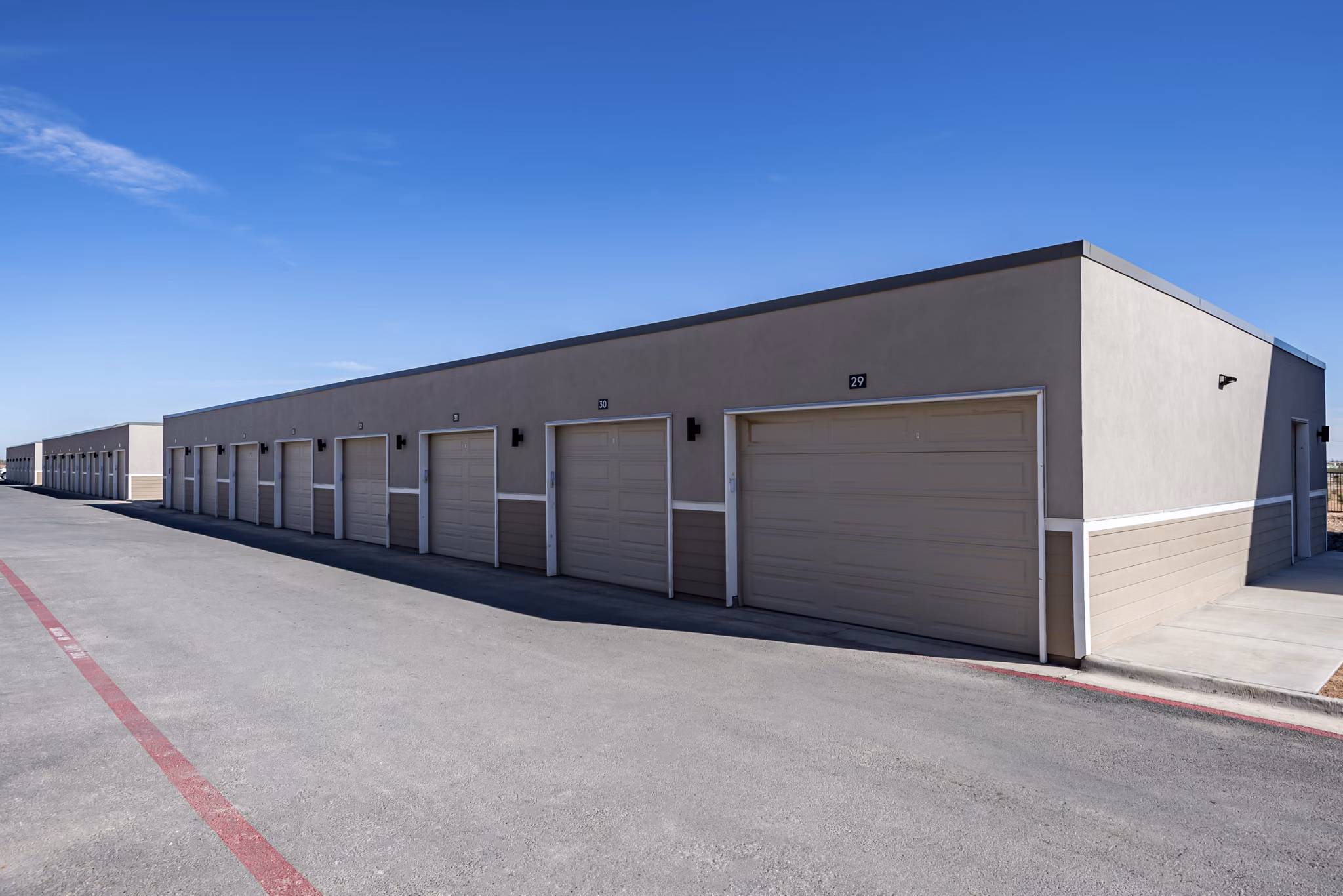 Multi-level parking garage offering secure parking at FLATZ 432 Apartments in a convenient location