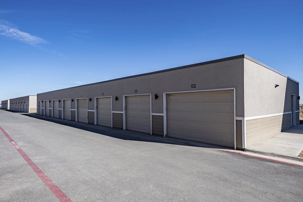 Multi-level parking garage offering secure parking at FLATZ 432 Apartments in a convenient location
