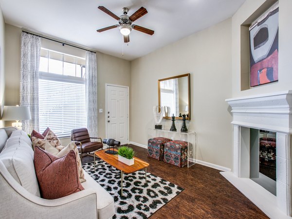 Living Room at Westmount at Mason Creek Apartments