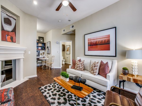 Living Room at Westmount at Mason Creek Apartments