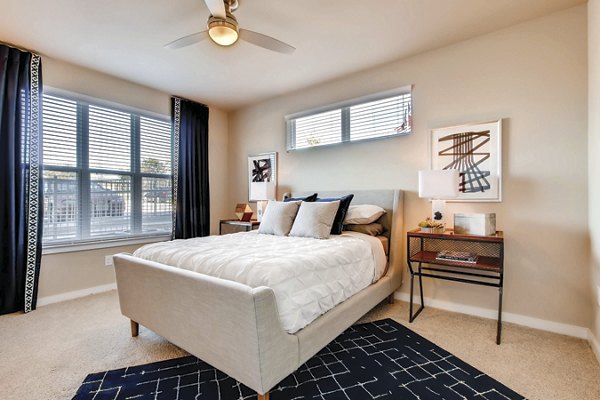 bedroom at Hays Park Apartments