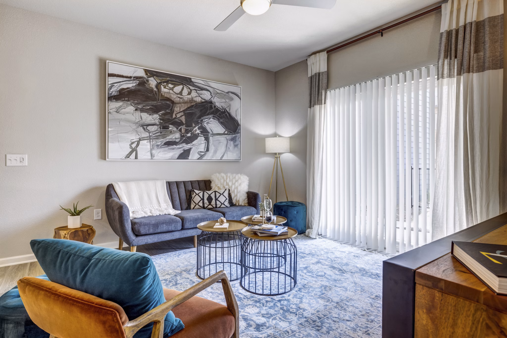 Wells Park Apartments: Lush garden courtyard surrounded by luxury units